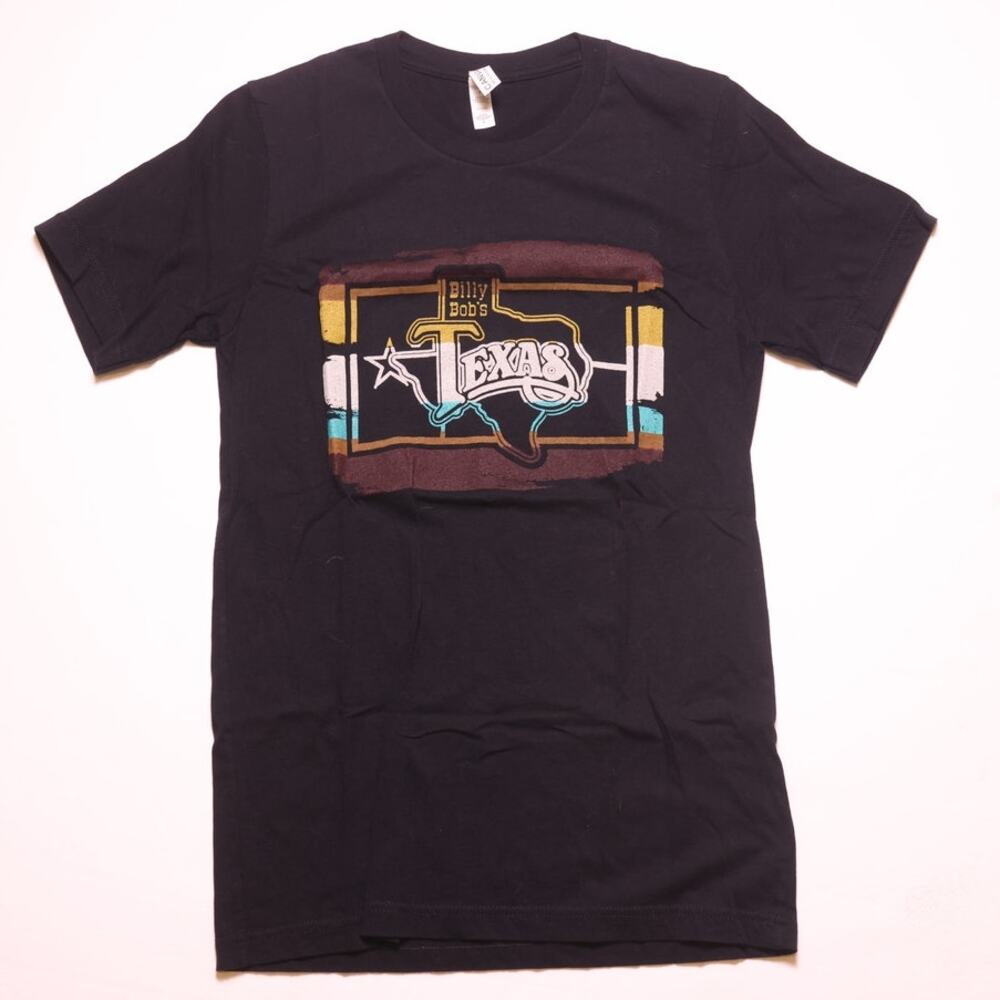 Billy Bob’s Texas Honky Tonk Tee Fort Worth Stockyards Country Graphic Shirt S